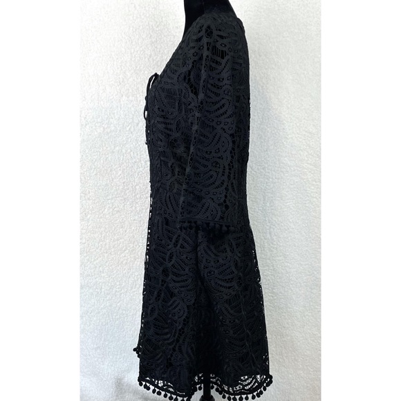 (NWOT) TULAROSA • Coal Lace Mini Dress in Onyx - Picture 10 of 16